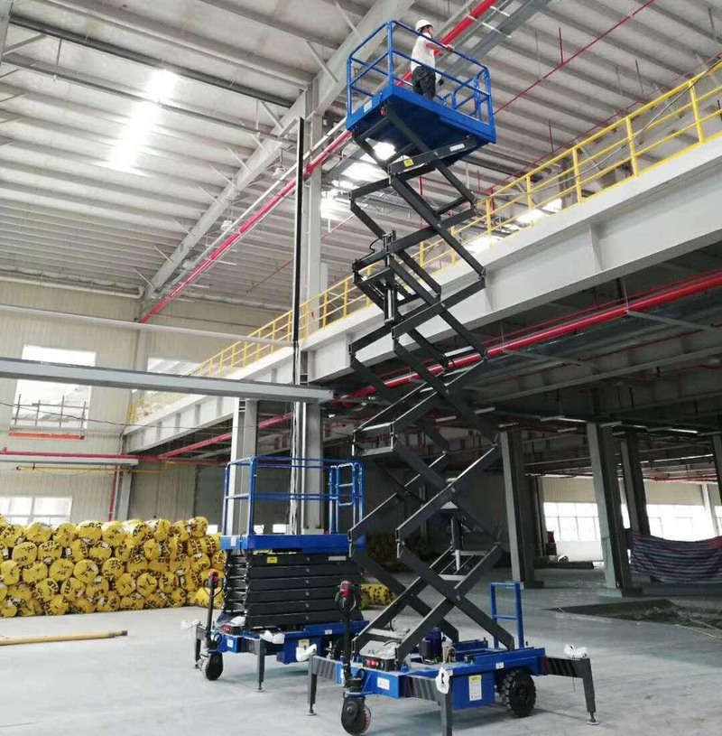 新乡助力行走剪叉式高空作业平台